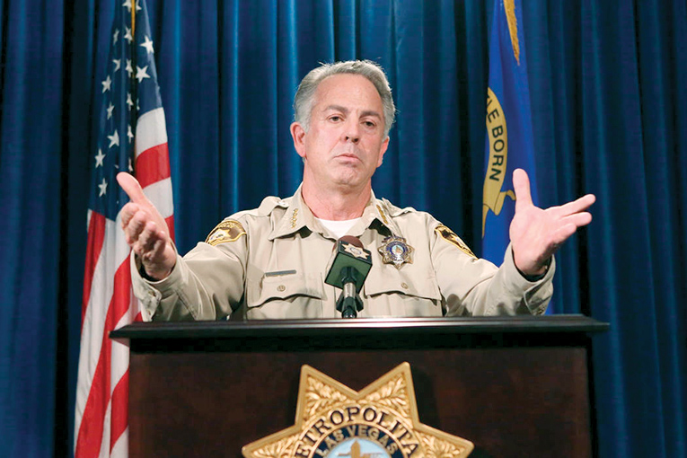 Clark County Sheriff to Announce Re-Election Bid - Las Vegas Police