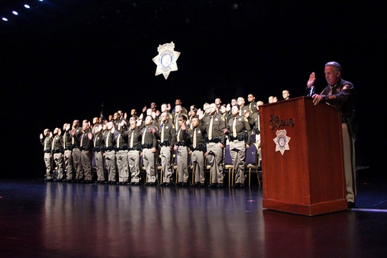 LVMPD Academy Corrections Officers Graduation Las Vegas Police